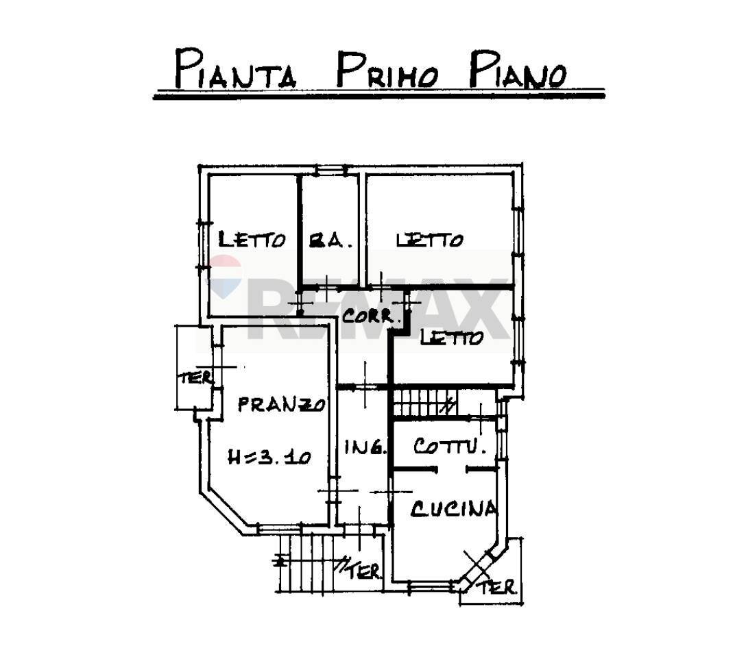 Pianta 2D - Villa Via Leonardi Accordi
 
35, Castellucchio - planimetria 1