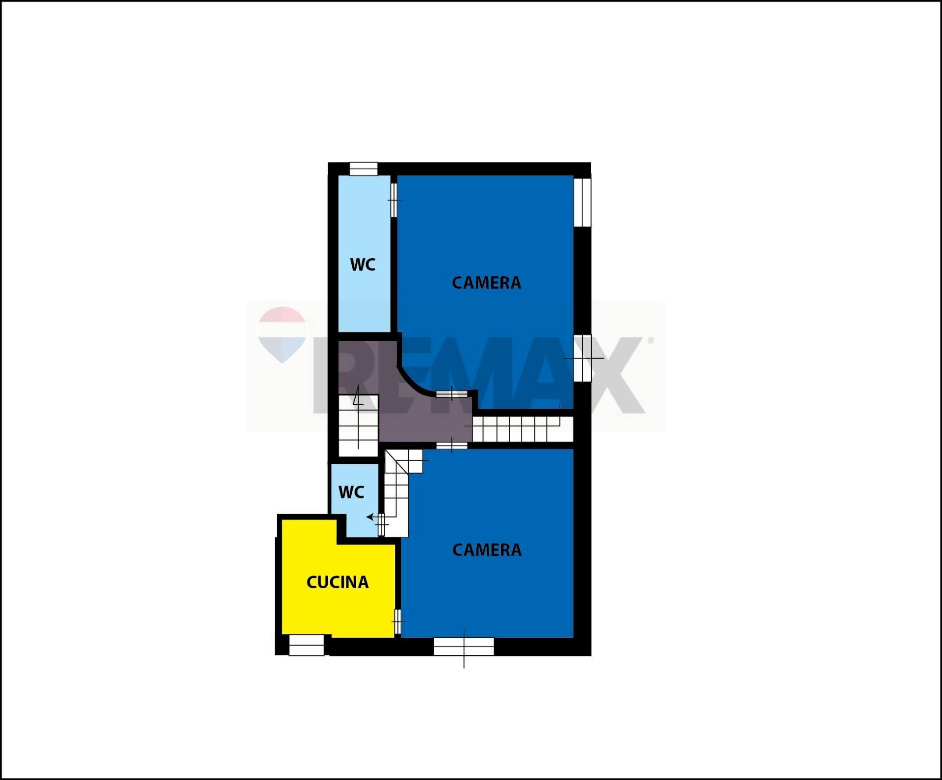 Pianta 2D - Three-room apartment Via Dottor Venanzio Marone
 
23, Lacco Ameno - floor plans 1