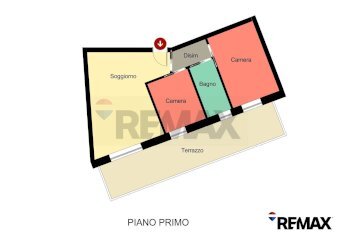 Pianta 2D - Three-room apartment Via Roma, Darfo Boario Terme - photo 15