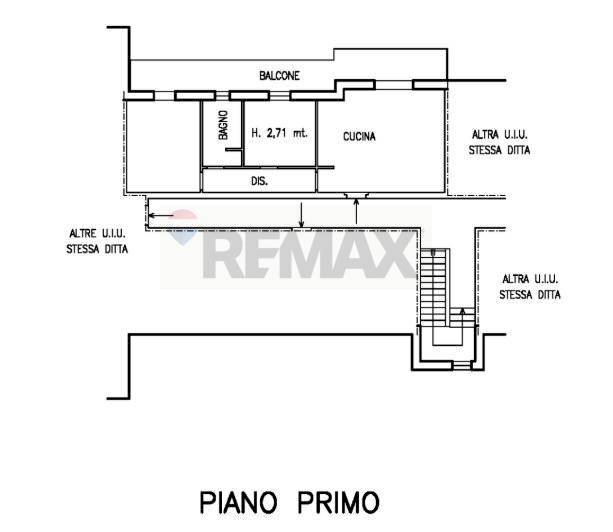 Pianta 2D - Trilocale VIA BARSANTI
 
43B, Cava Manara - planimetria 1