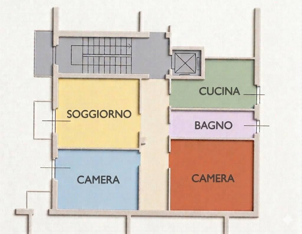 Foto 1 - Three-room apartment via delle Ande
 
3, Pioltello - photo 1