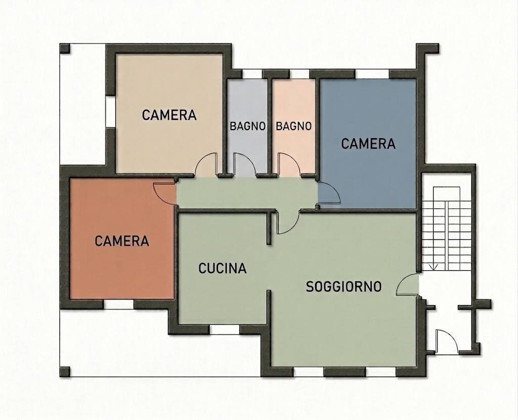 Foto 2 - Quadrilocale via Gramsci
 
16, Truccazzano - foto 2