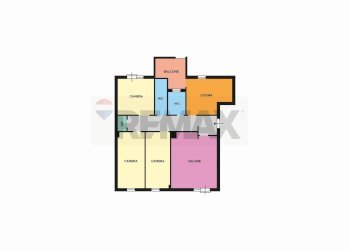 Pianta 2D - Trilocale Via Gennaro Marciano
 
4, Napoli - foto 14