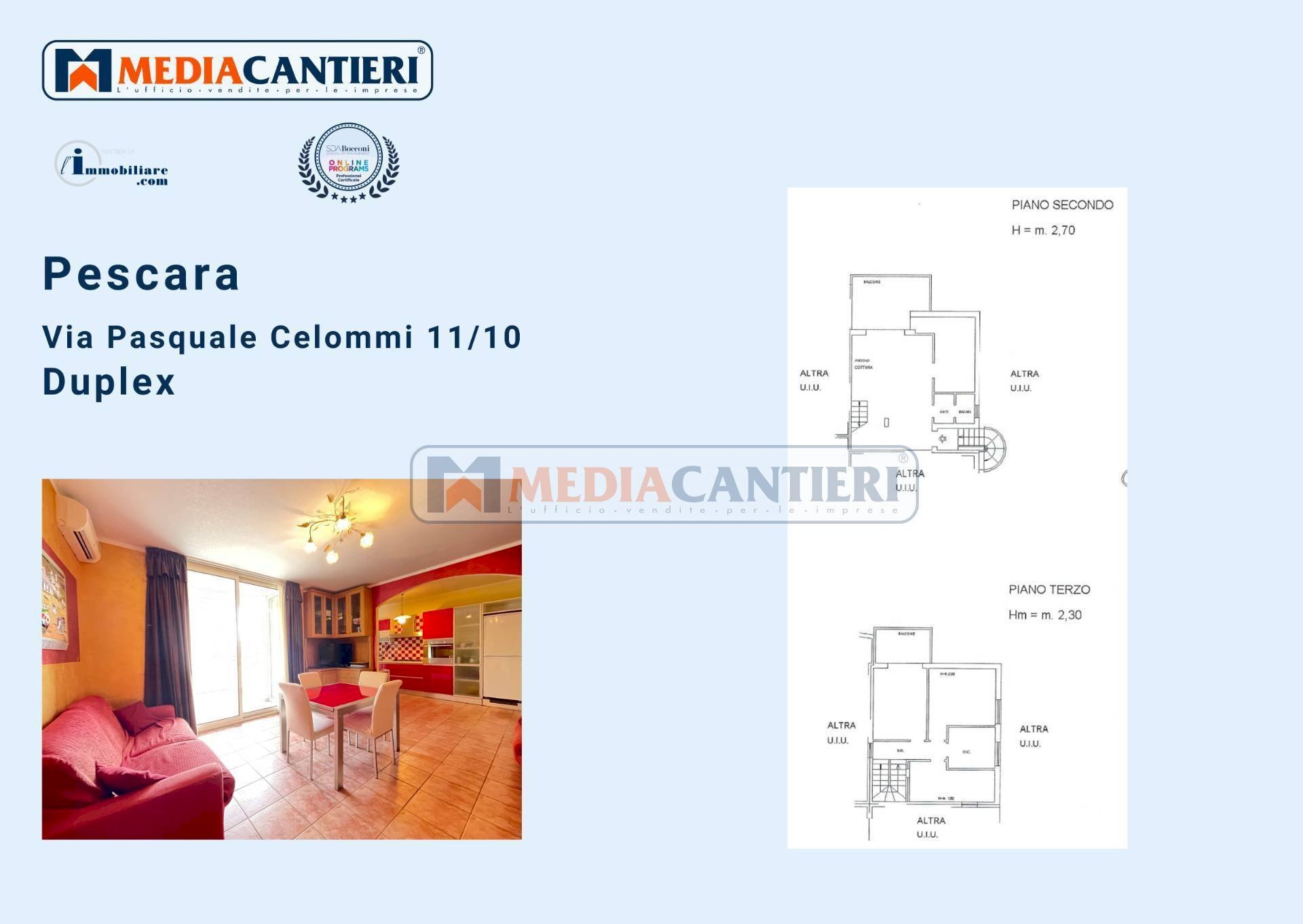 Foto 38 - Quadrilocale VIA PASQUALE CELOMMI
 
11/10, Pescara - planimetria 1