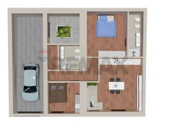 Pianta 3D - Independent house via Bari
 
118, Vittoria - photo 13