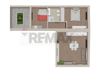 Pianta 2D - Independent house via Bari
 
118, Vittoria - photo 21