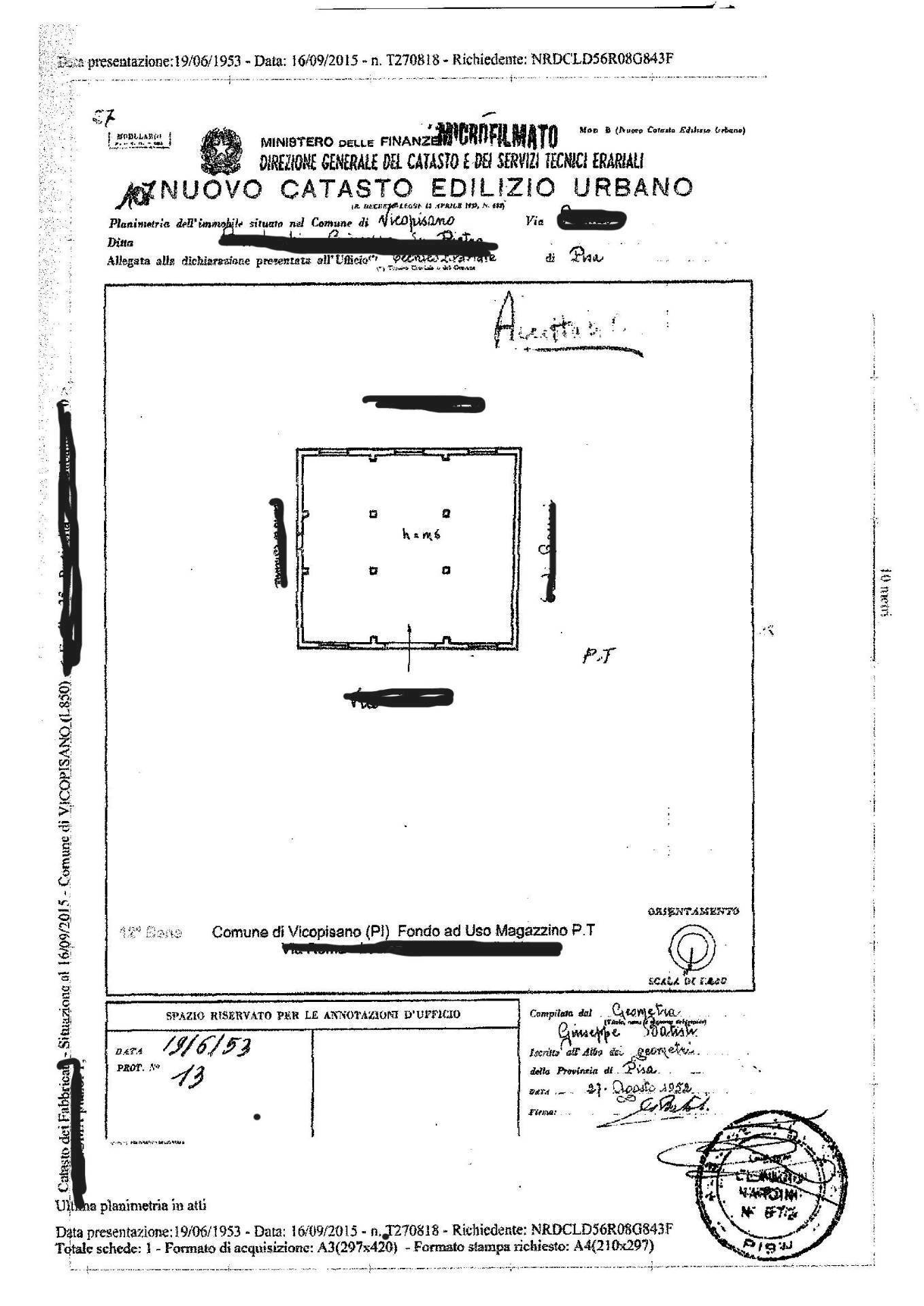 Foto 11 - Commercial Activity Via Due Ponti
 
11, Vicopisano - floor plans 1