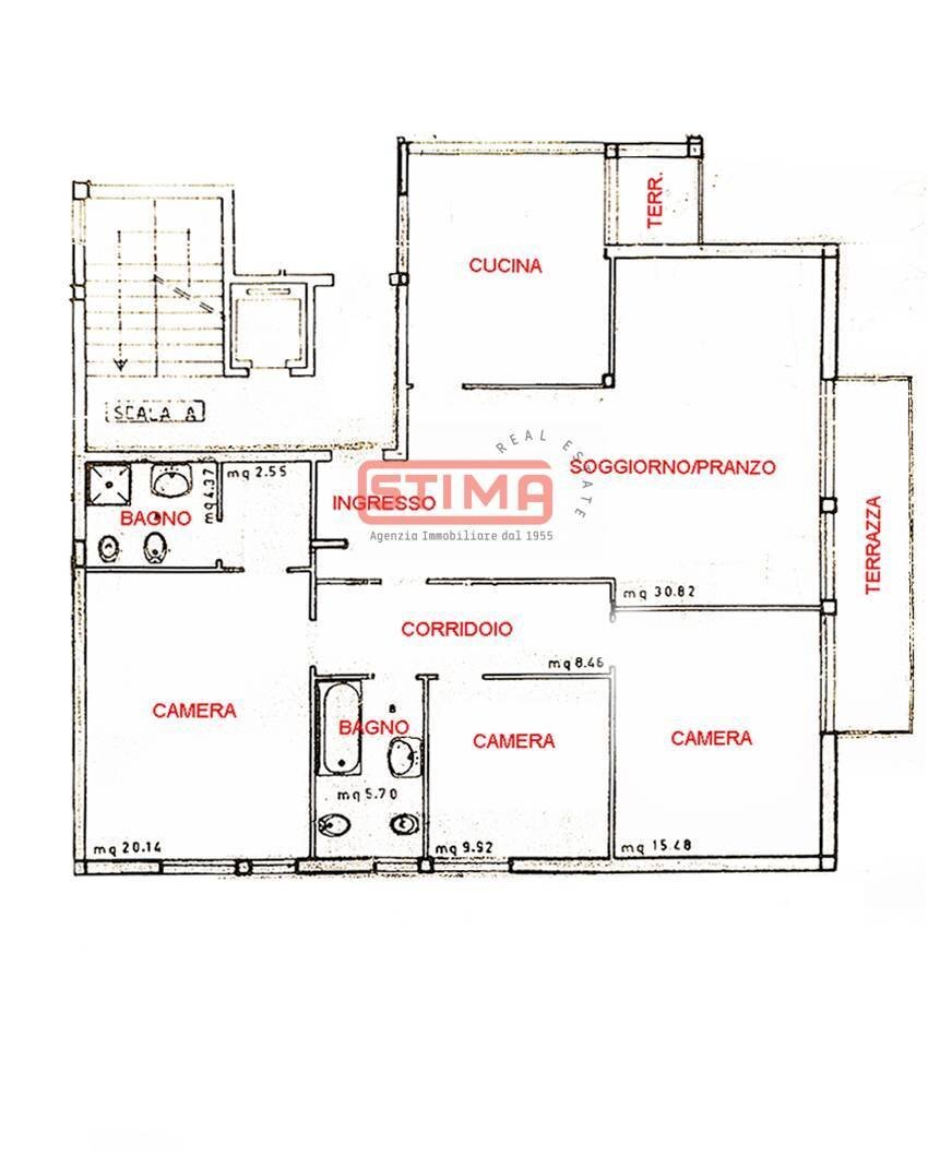 Foto 39 - Apartment Treviso - floor plans 1