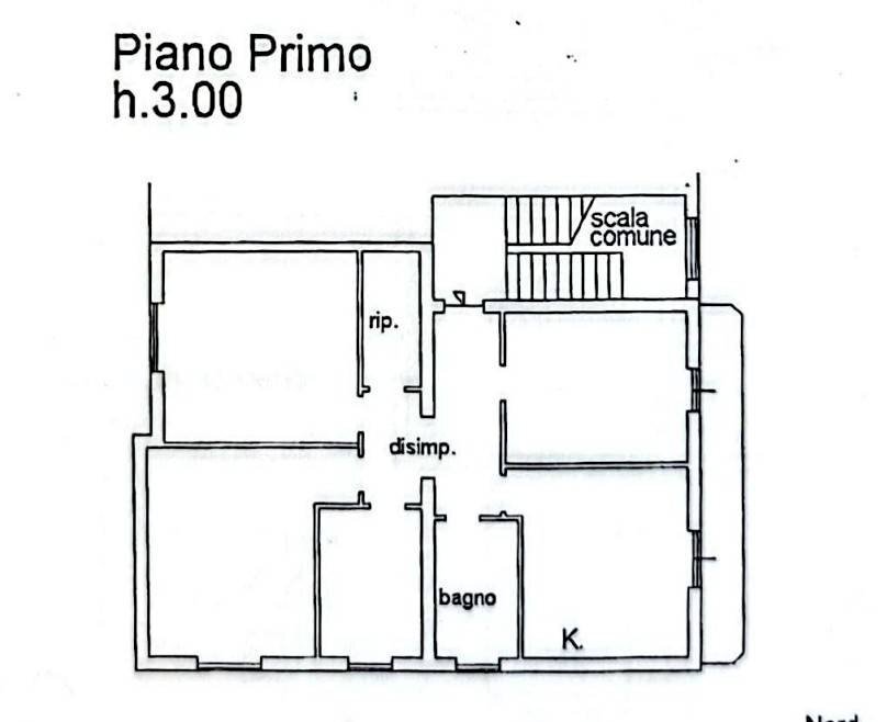 Foto 39 - Appartamento Via San Marco
 
38, Castel Goffredo - planimetria 1