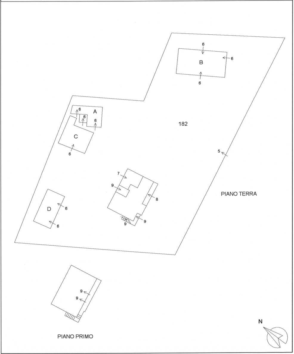 Foto 24 - Rustico Strada Vicinale della Barca del Grazi, Orbetello - planimetria 1