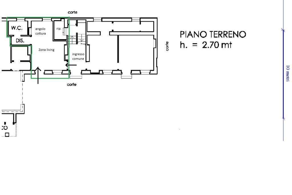 Casa indipendente Via Torino, Cafasse - planimetria 1