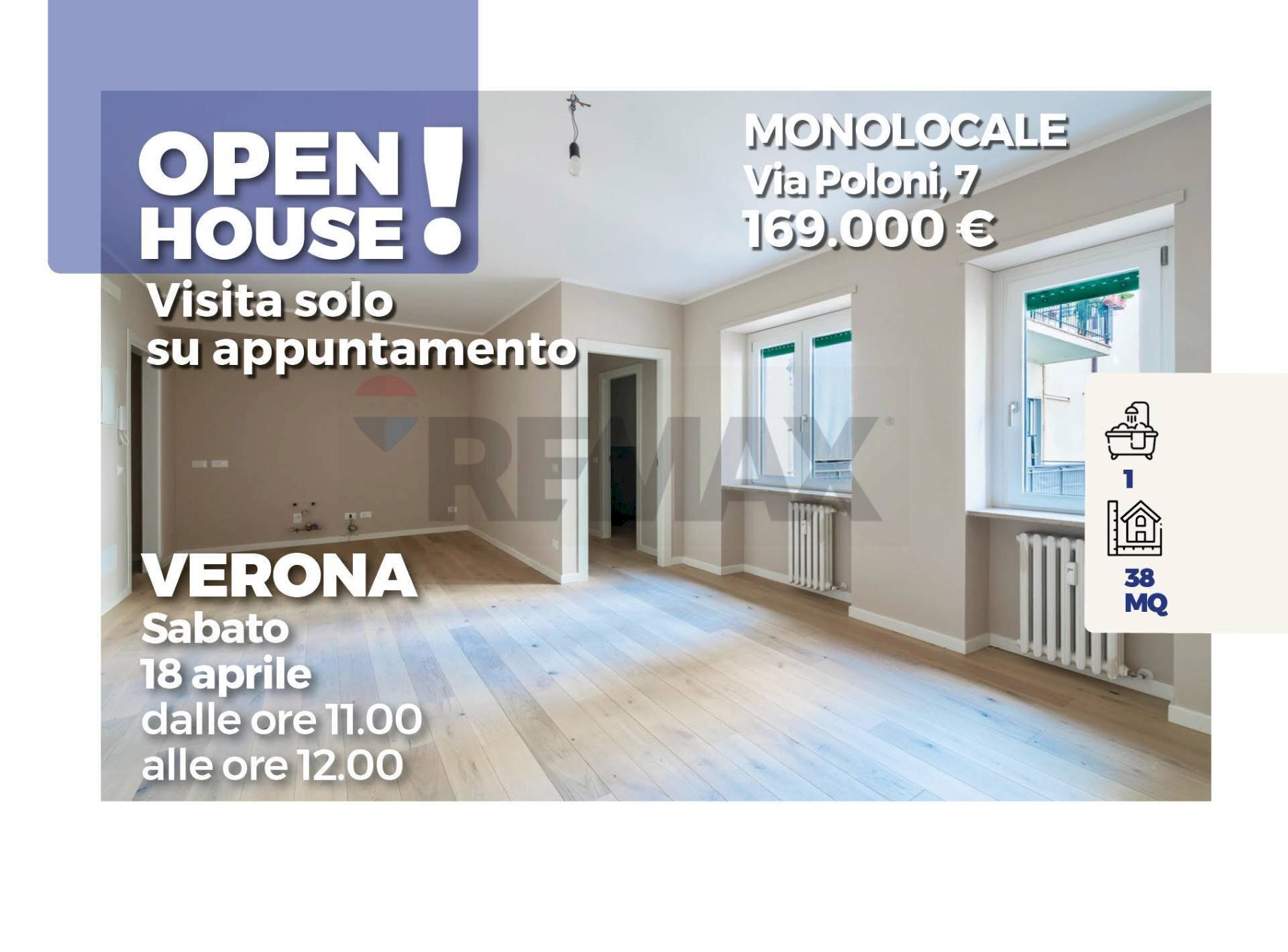 Apartment Via Poloni, 7 
 Valverde, Verona (neighborhood Valverde) - photo 1