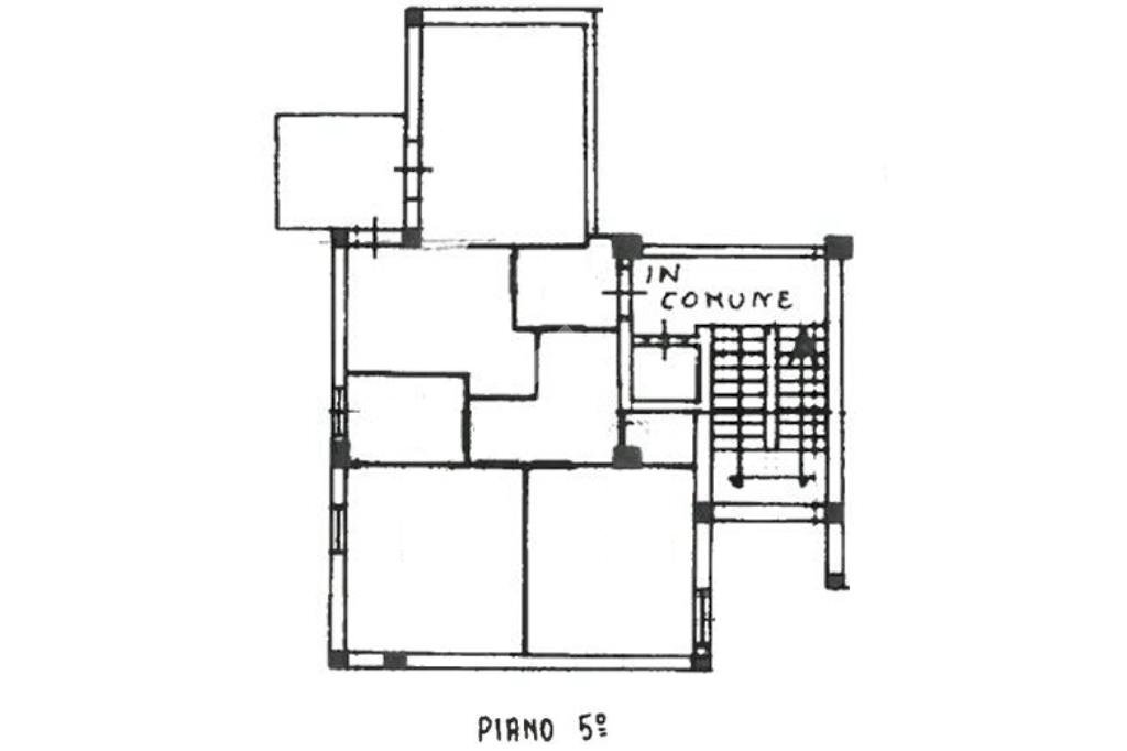 Appartamento Via G. Rossini, Vallefoglia - planimetria 1