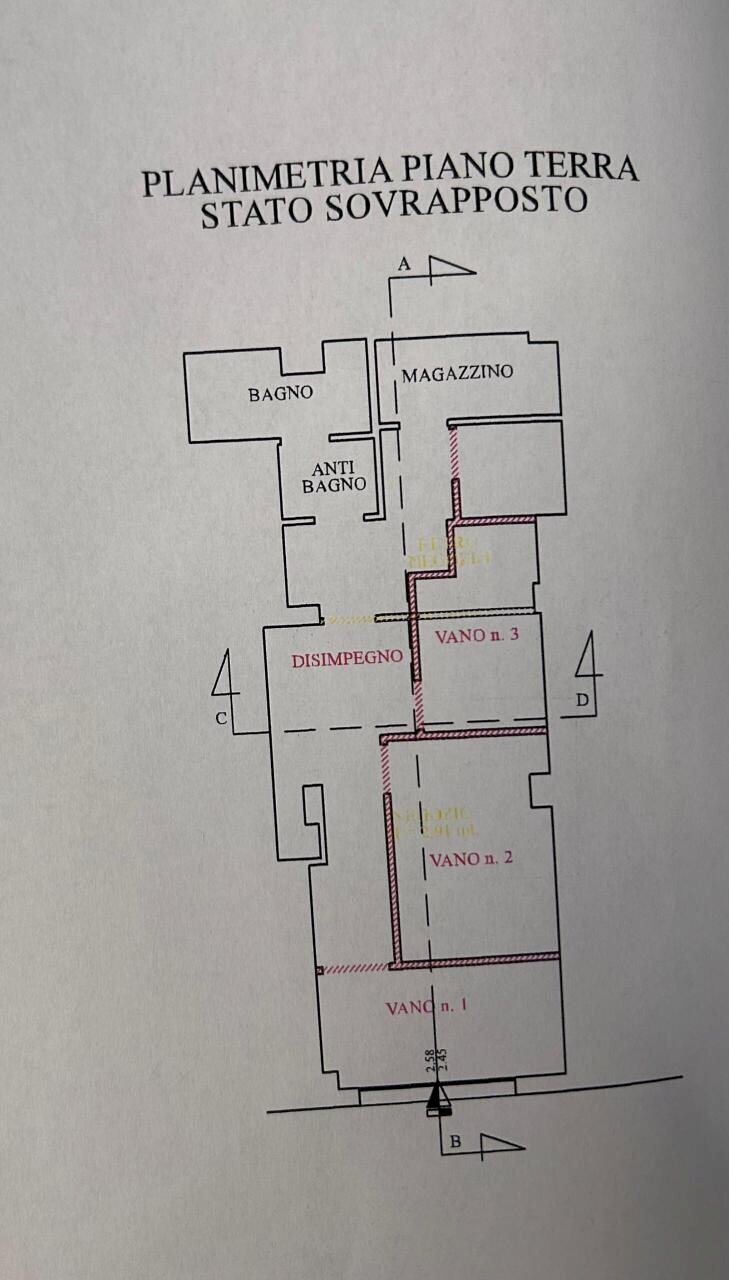 Planimetria.jpeg - Locale Commerciale Via Francesco Corteccia, Firenze (zona Santa Maria Novella) - planimetria 1