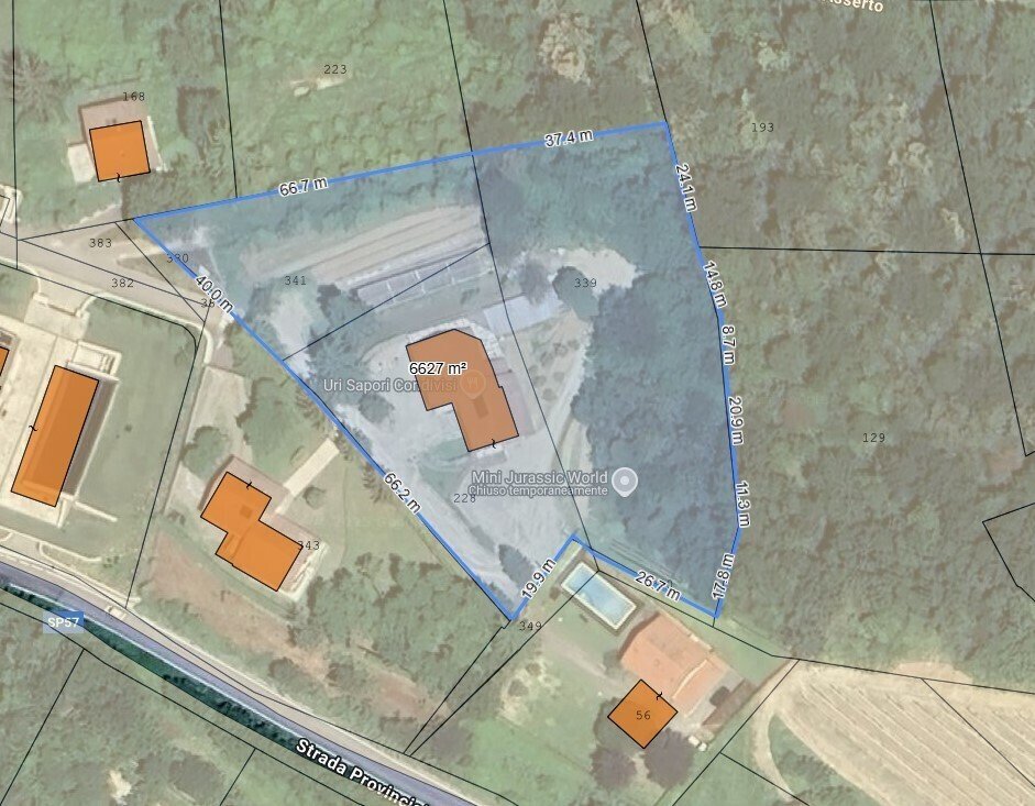 Mappa Terreno.jpg - Villa Località Cerreta 1, Roddino - photo 1