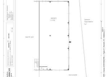 PLANIMETRIA - Capannone Via Cadore, Seveso - foto 53