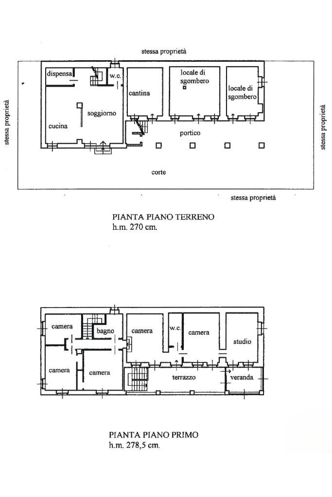 Casa indipendente Località cascina bisognosa, Cintano - planimetria 1