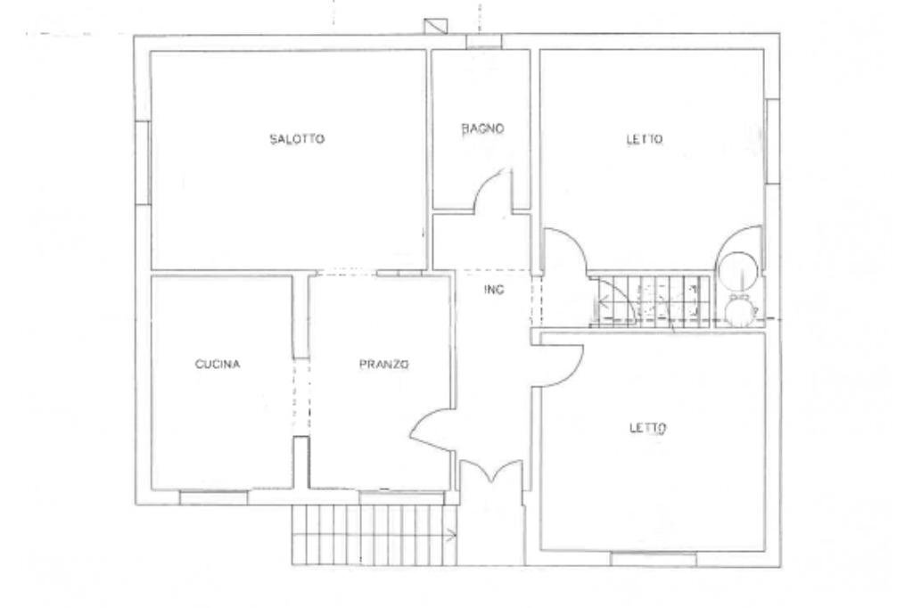 Casa indipendente Via Malcantone, San Possidonio - planimetria 1