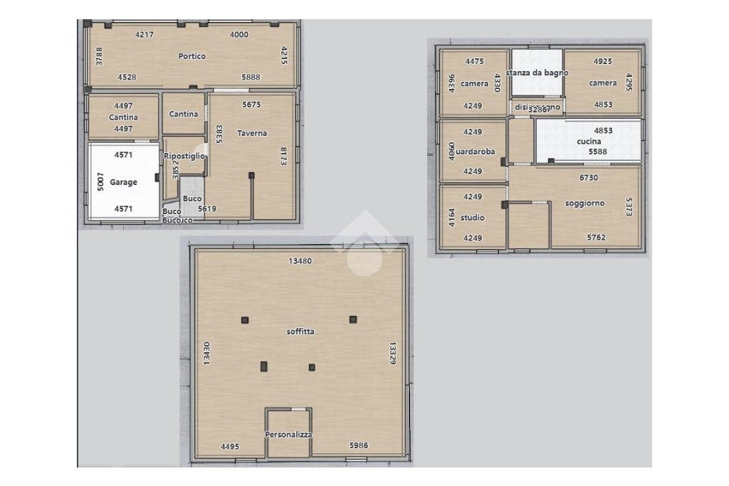 Casa indipendente Via Zola Cà Vecchie, Vignola - planimetria 1