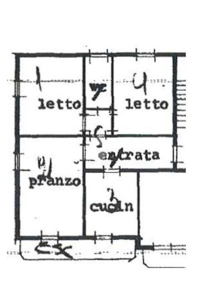 Trilocale Via C. Sigonio, Sassuolo - planimetria 1