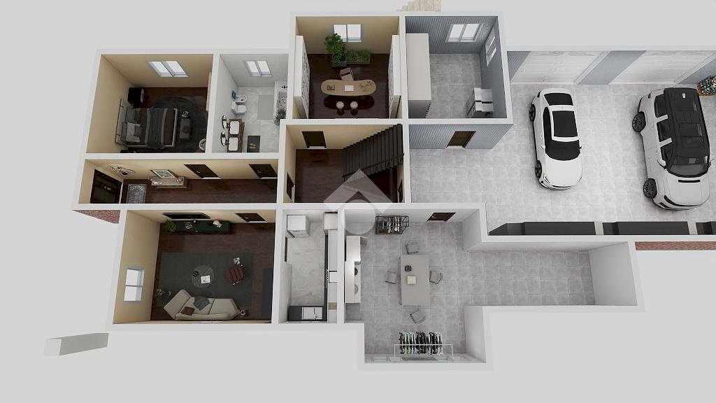 Villa Via Senatore Giovanni Marcora, Inveruno - planimetria 1