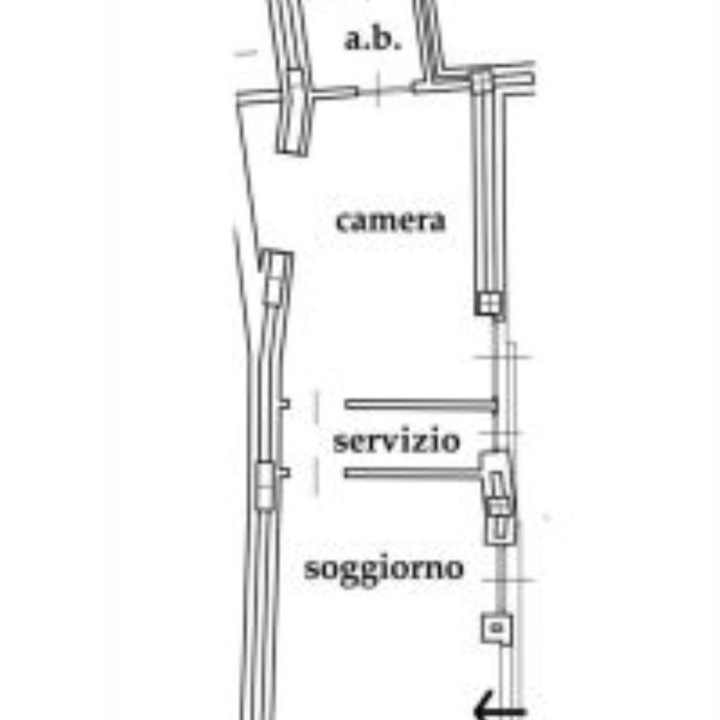 Two-room apartment Via Medail, 6, Bardonecchia - floor plans 1