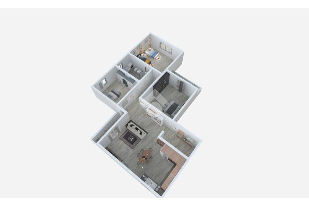 Quadrilocale Piazza 20 settembre, Vittuone - planimetria 1