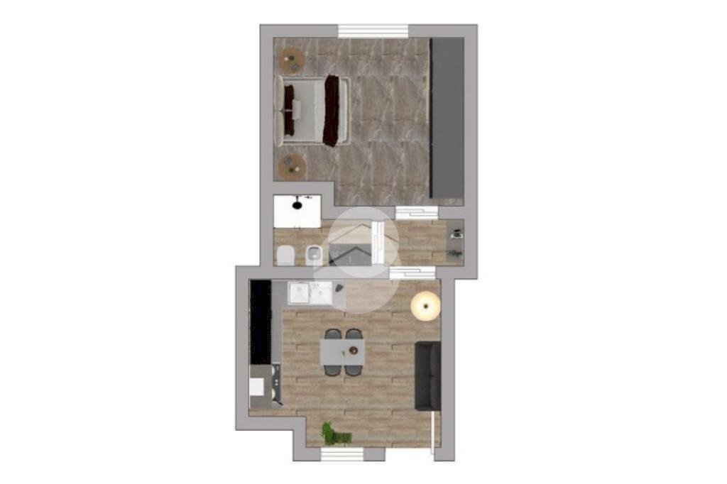 Bilocale Via Luigi Salma, Corsico - planimetria 1