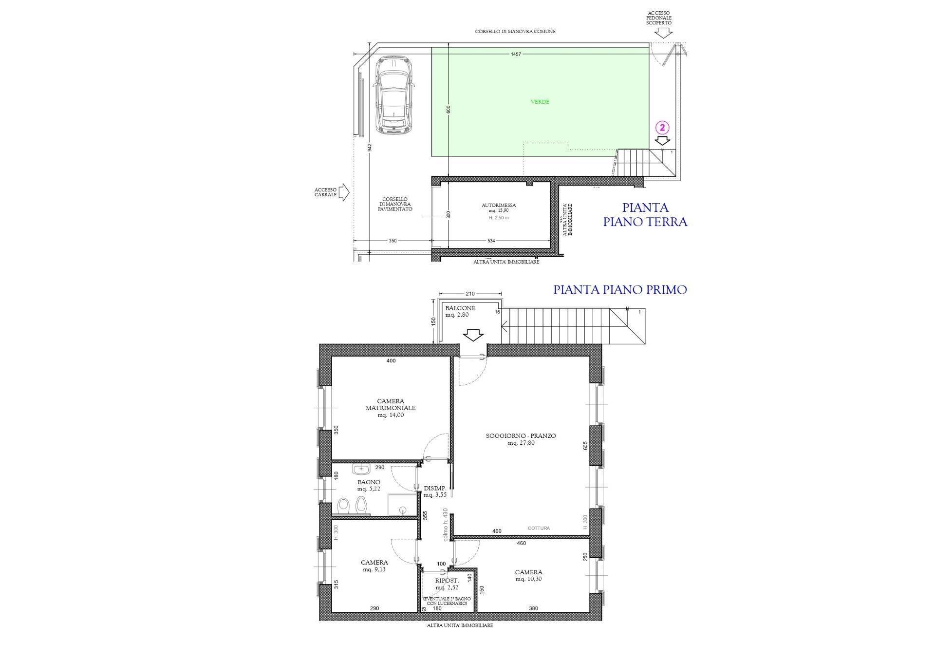 Foto 13 - Appartamento Filago - planimetria 1