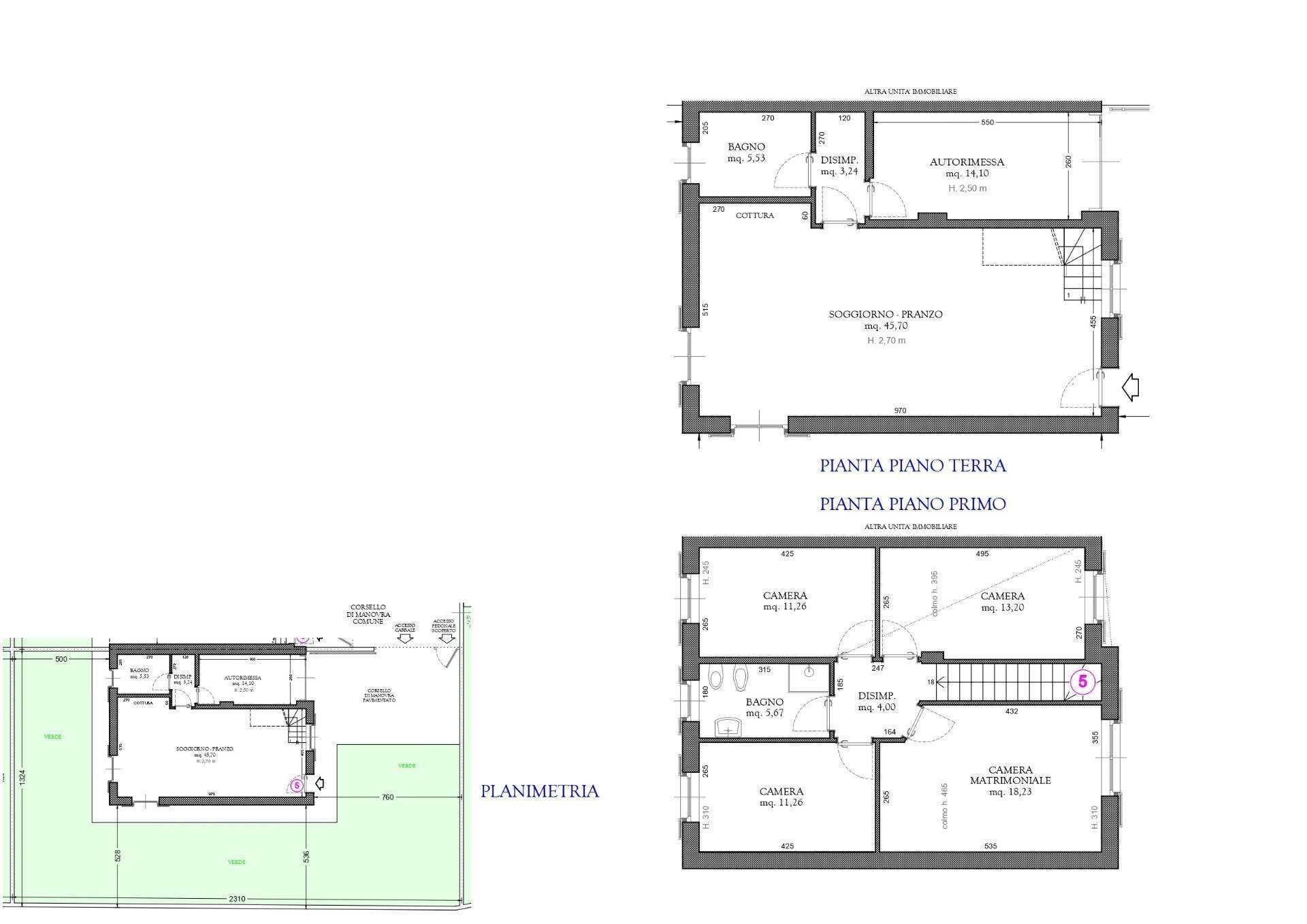 Foto 16 - Villa Filago - planimetria 1