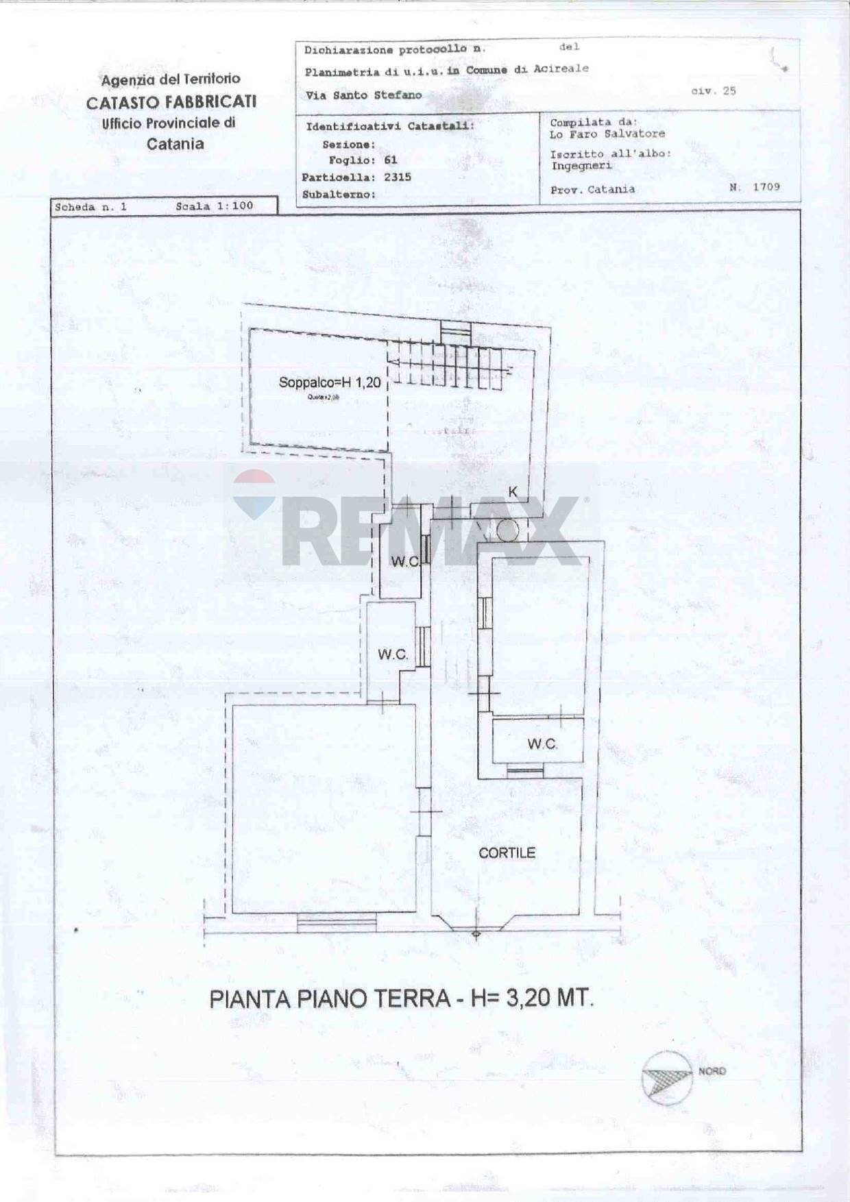 Pianta 2D - Independent house VICO SANTO STEFANO
 
25, Acireale - floor plans 1