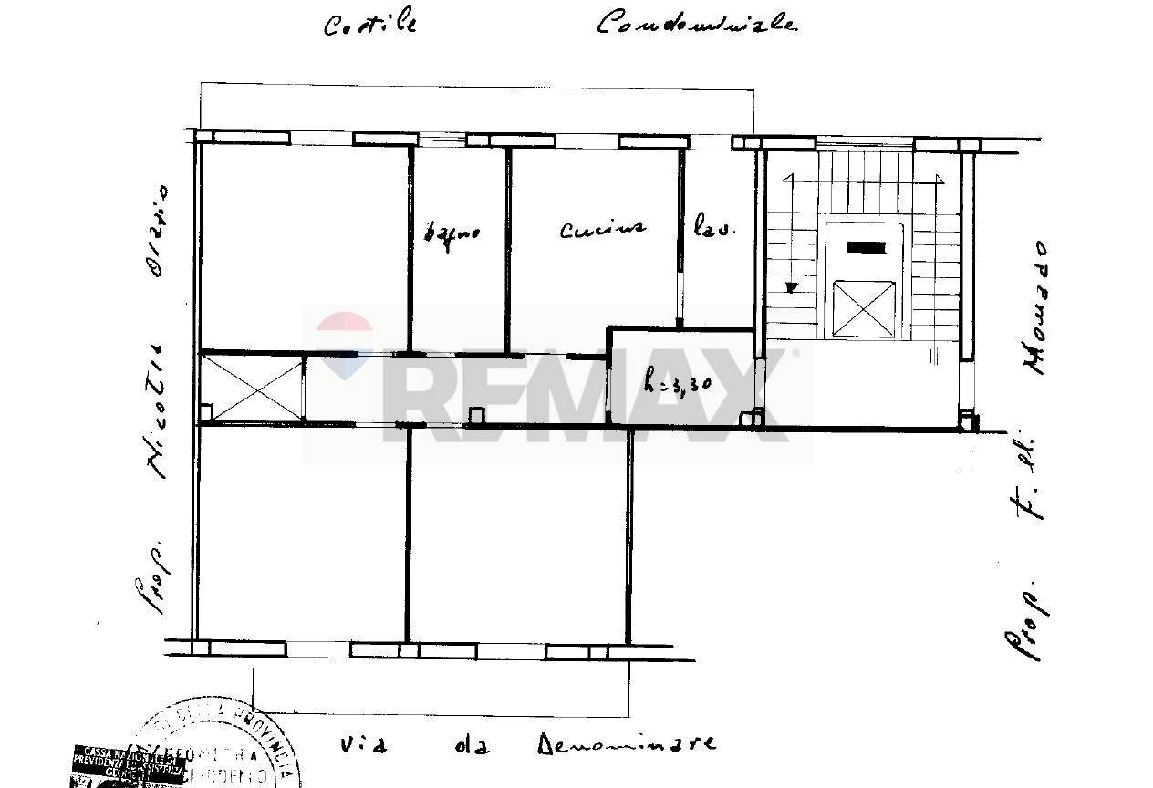 Pianta 2D - Trilocale Via Pacinotti
 
15, Acireale - planimetria 1
