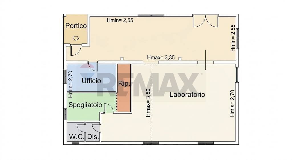 Pianta 2D - Loft C/DA CASALE
 
35, Moscufo - floor plans 1