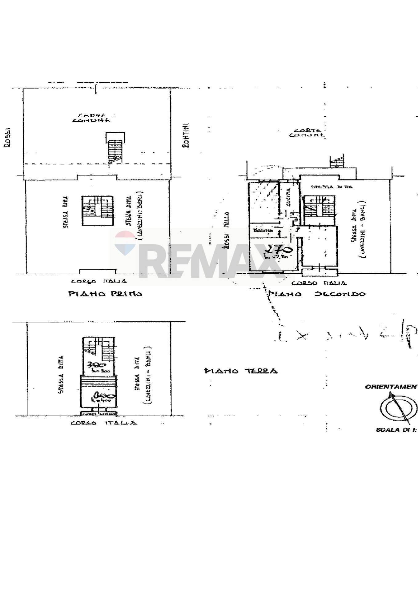 Pianta 2D - Quadrilocale Via Vico Consorti
 
89, Semproniano - planimetria 1