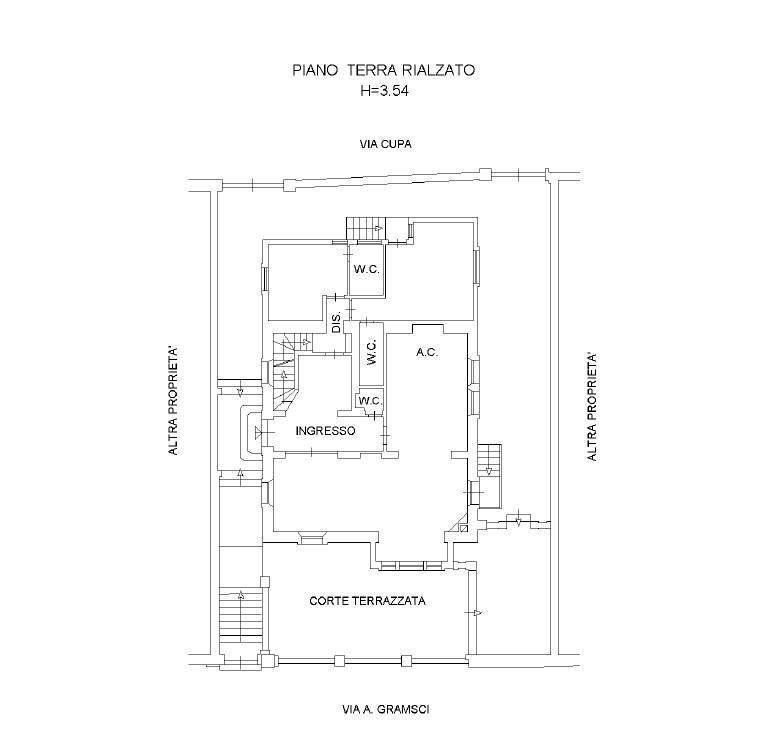 Foto 70 - Hotel Via Antonio Gramsci
 
122, Anzio - planimetria 1