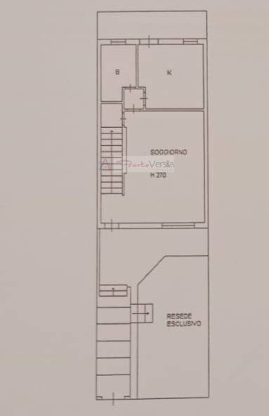 Foto 37 - Villa a Schiera Seravezza - planimetria 1