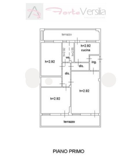 Foto 15 - Apartment Forte dei Marmi - floor plans 1