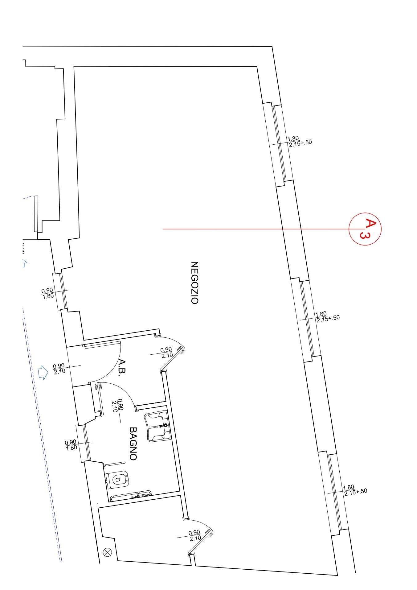 Foto 9 - Shop PIAZZA VITTORIO EMANUELE II
 
4/5, Melzo - floor plans 1