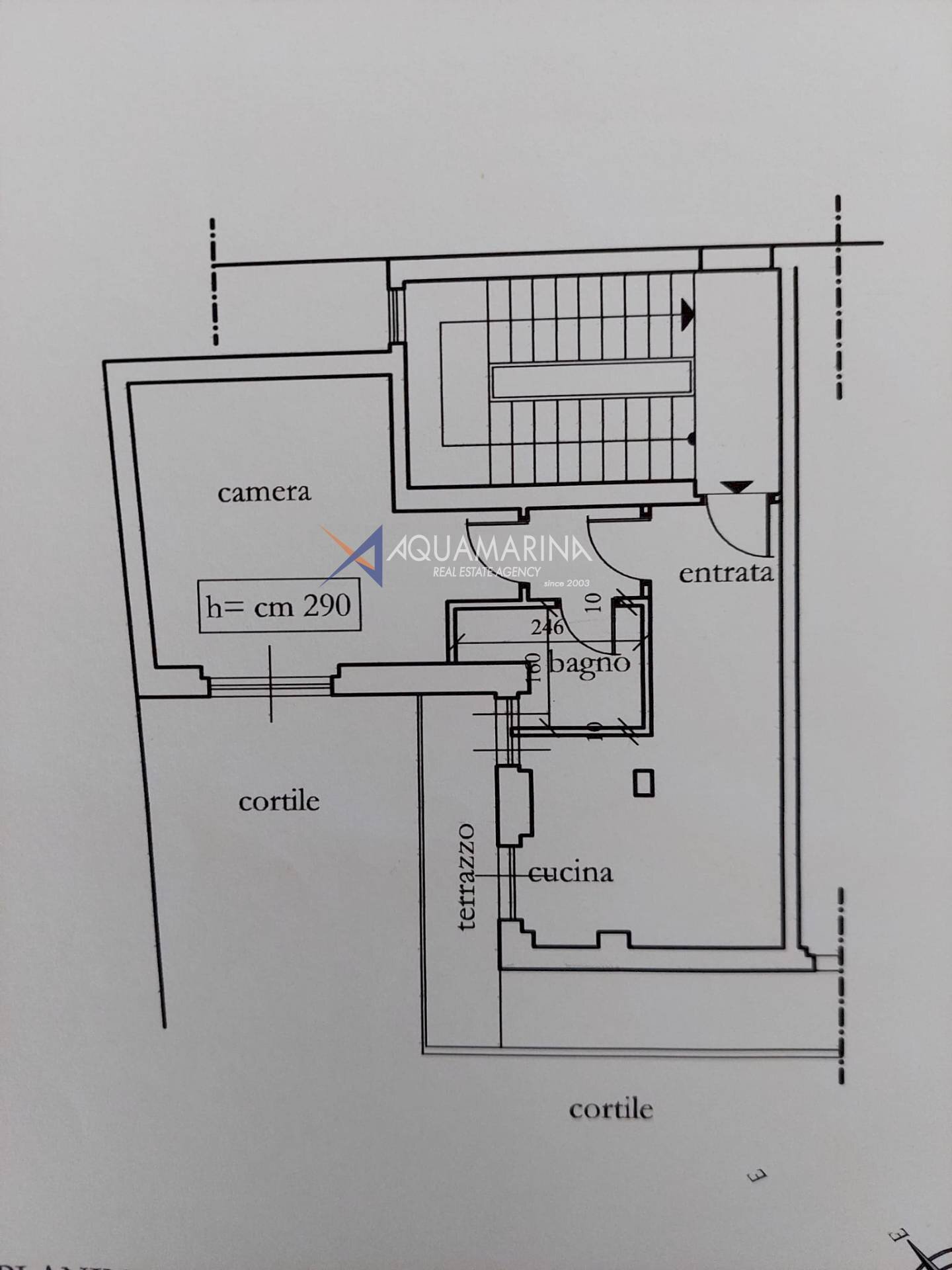 Foto 24 - Bilocale Sanremo - planimetria 1