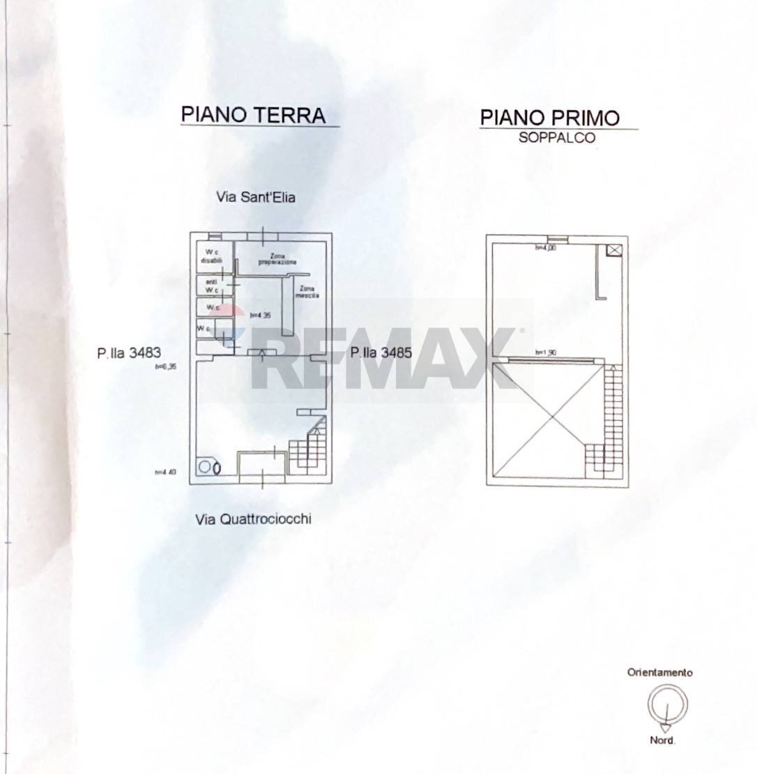 Pianta 2D - Locale Commerciale VIA DOMENICO QUATTROCIOCCHI
 
24, Bagheria - planimetria 1