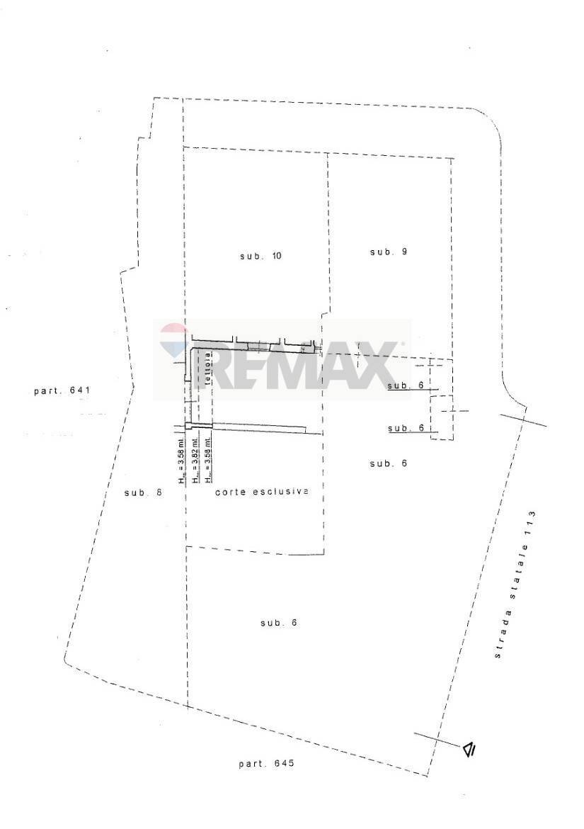 Pianta 2D - Rustico SS 113 SETTENTRIONALE SICULA KM 245.500, Bagheria - planimetria 1
