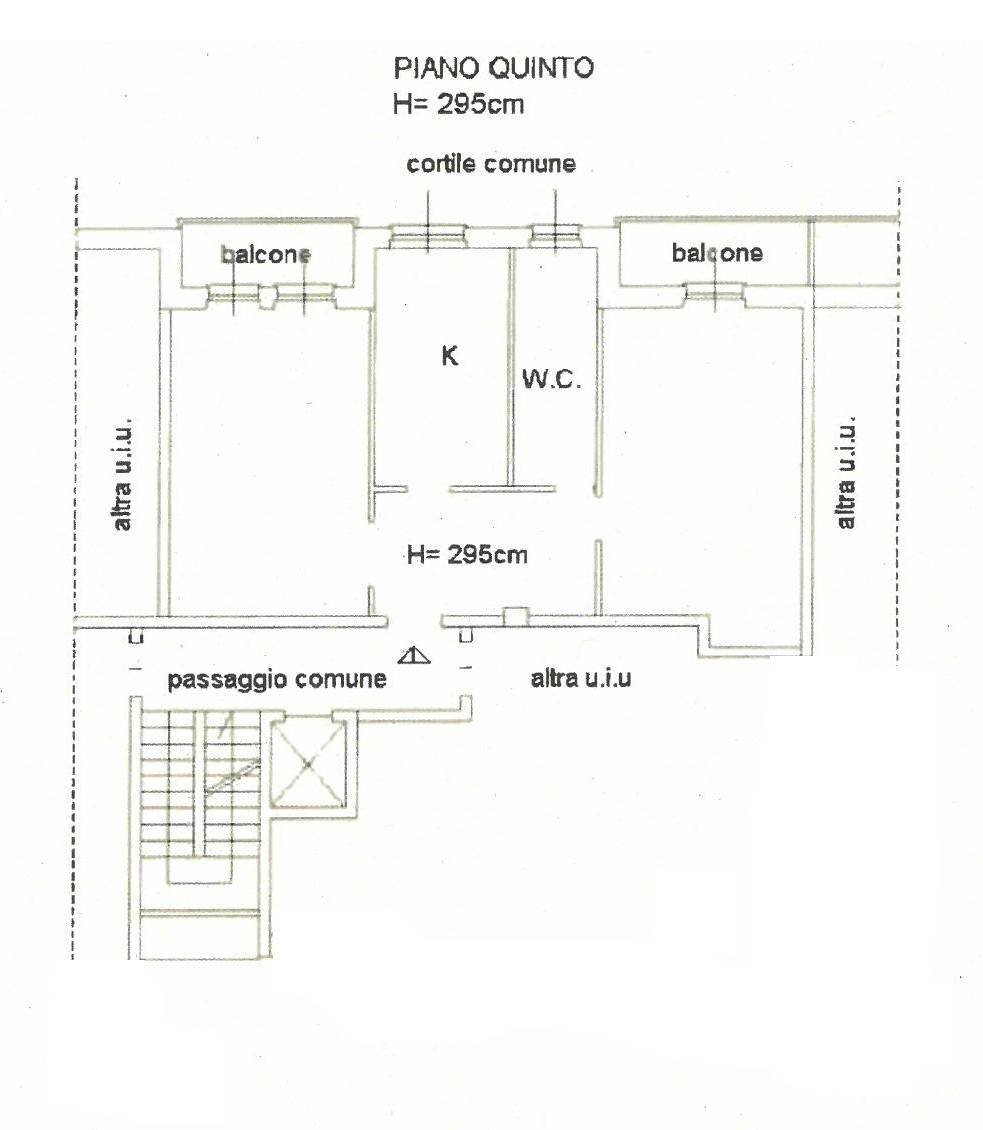 Foto 13 - Bilocale Via Vincenzo Monti
 
18, Corsico - planimetria 1