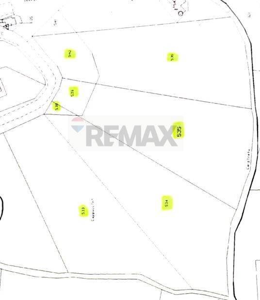 Pianta 2D - Terreno agricolo Strada Comunale Carpineto, Larino - planimetria 1