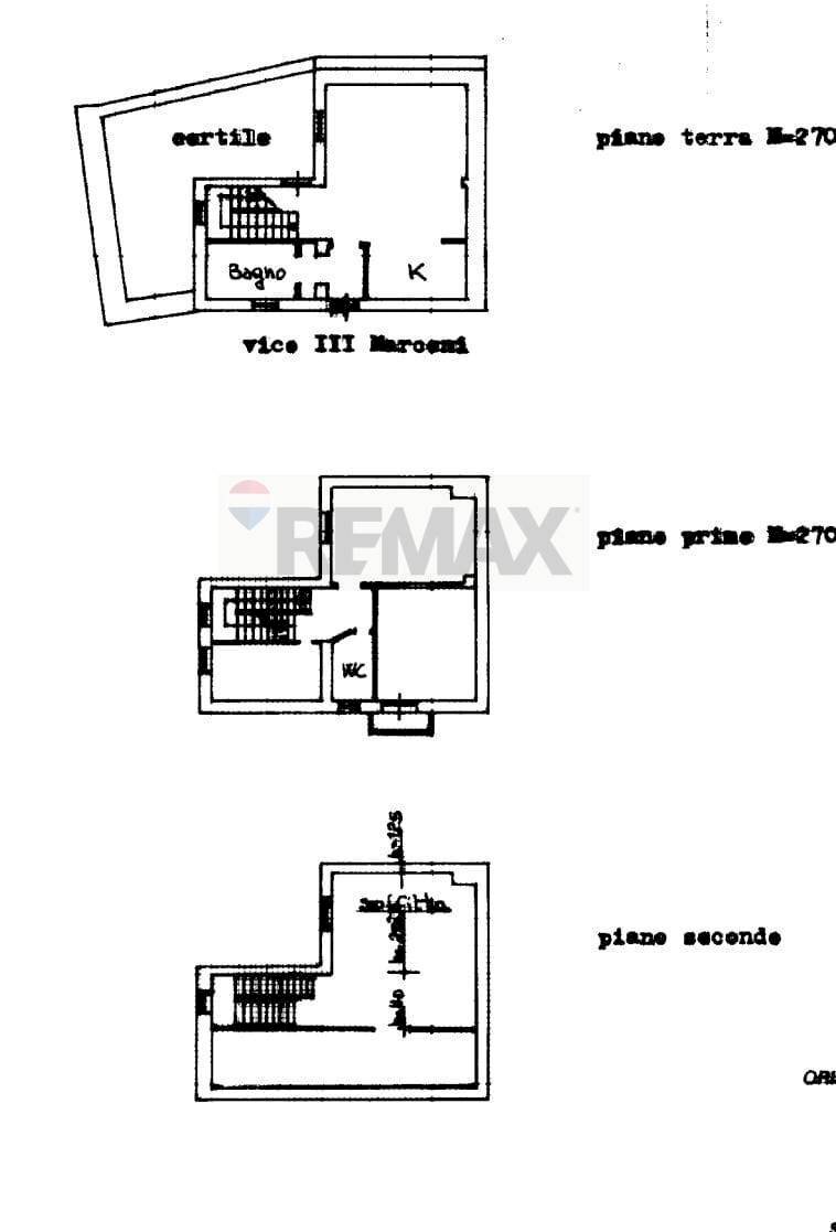 Pianta 2D - Casa semi indipendente VICO 1' Gugliemo Marconi
 
6, Baranello - planimetria 1