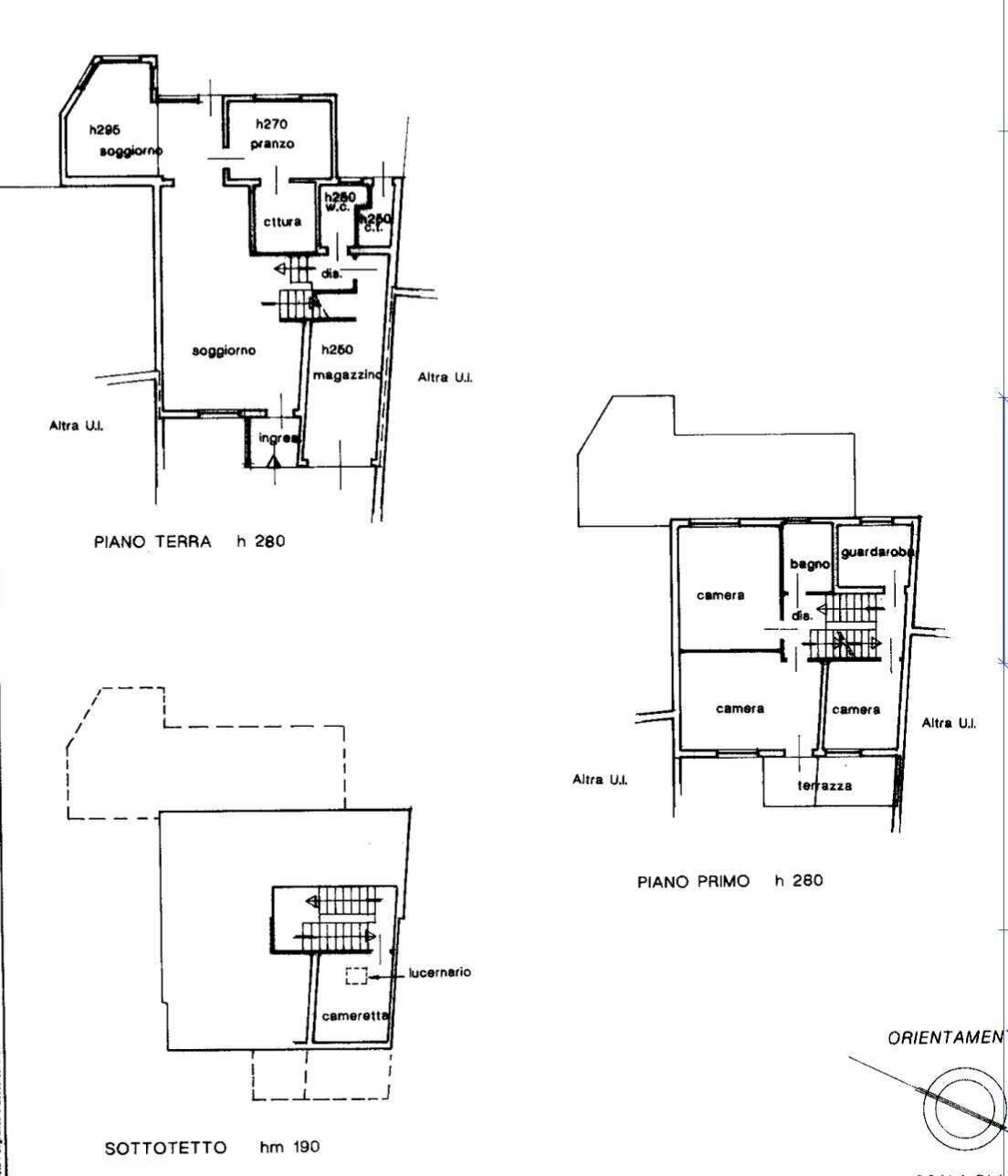 Foto 29 - Villa a Schiera Via Cavalleggeri di treviso, Treviso - planimetria 1