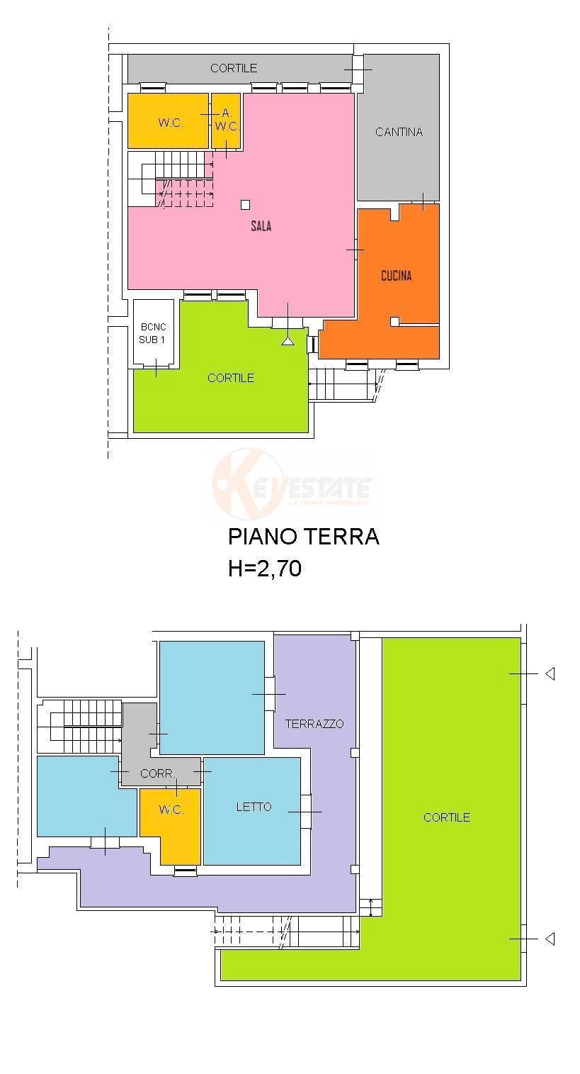 Foto 48 - Casa semi indipendente via Gorizia
 
30, Sassari - planimetria 1