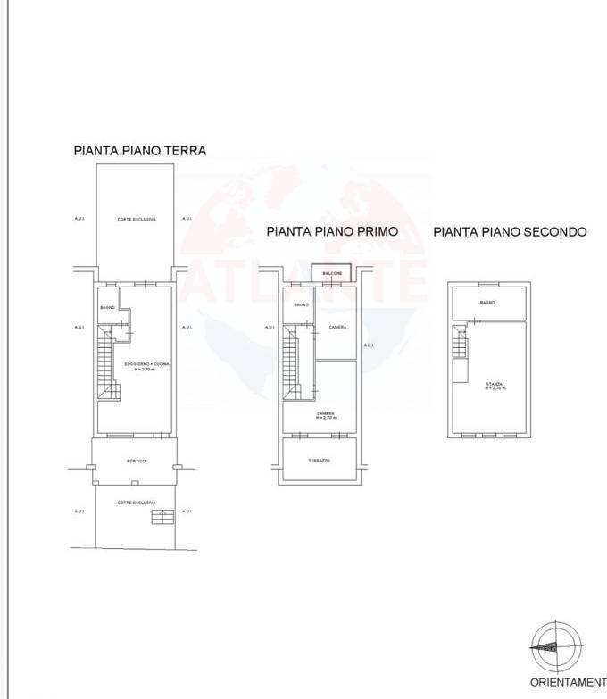 Foto 75 - Terraced Villa Via Stazione
 
69, Calcinato - floor plans 1
