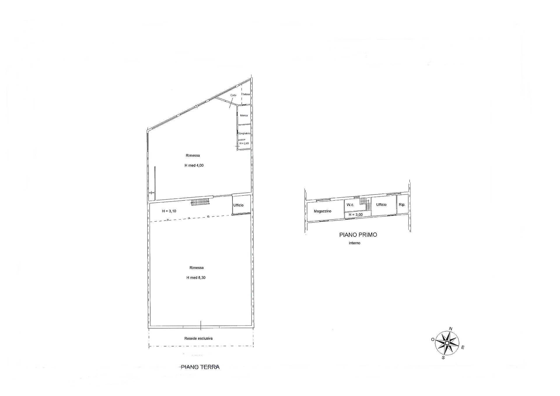 Foto 11 - Shed Via di Montramito, Viareggio - floor plans 1