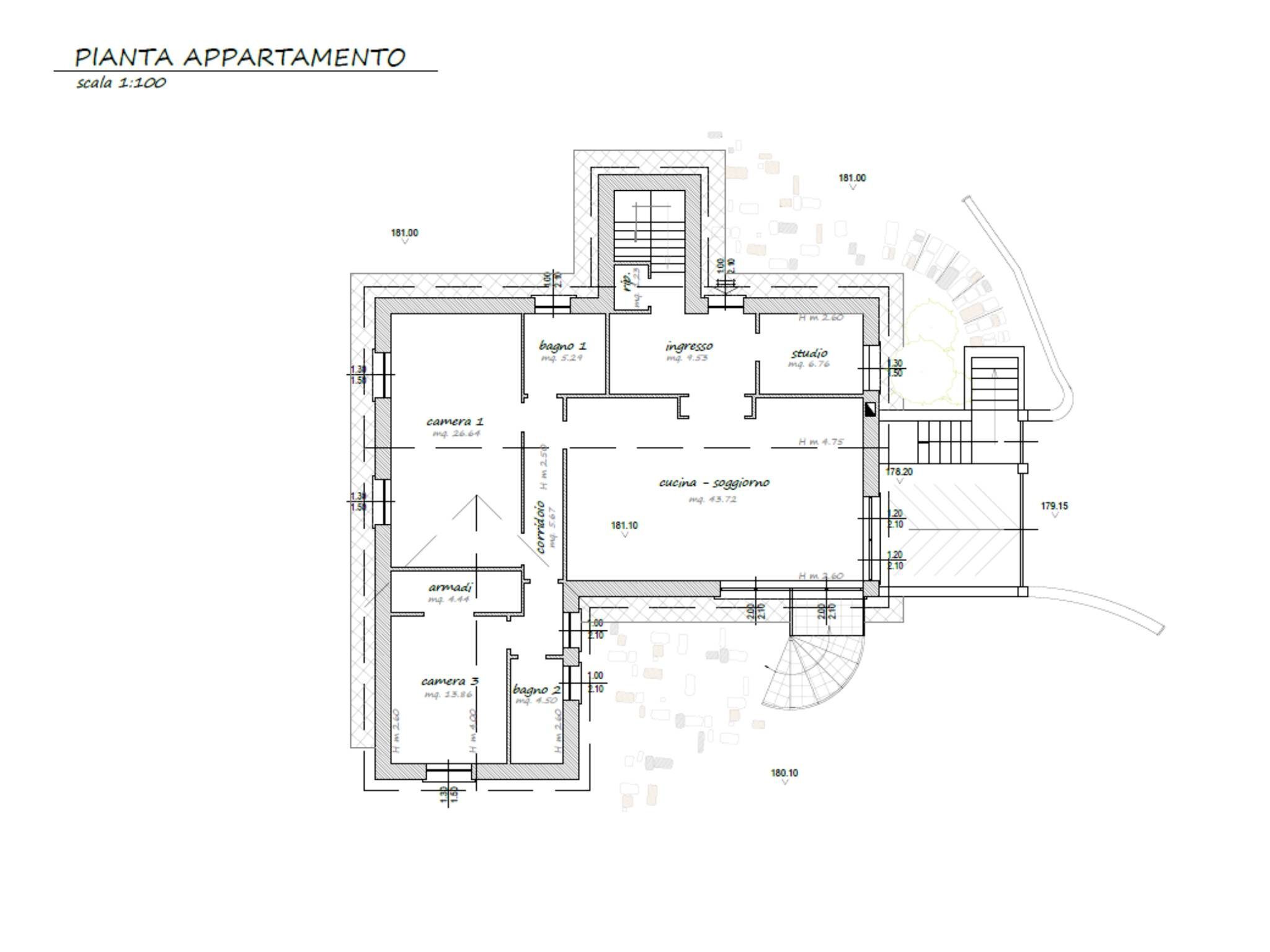 Villa via Giovanni Falcone, 22, Cogoleto - planimetria 1