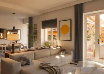 Salone - Trilocale via Barnaba Tortolini, 5, Roma - foto 3